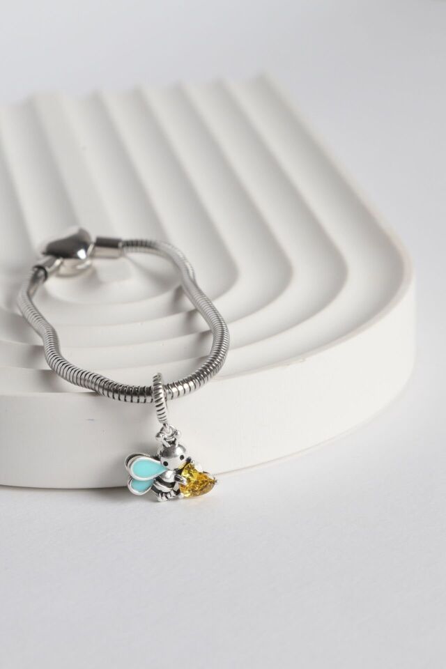 Neesa Silver Pandora CharmSilverCharm 1 Silver - Charm 12