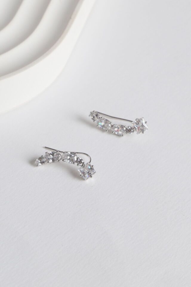 Neesa VIP Küpe KıkırdakGold Silver