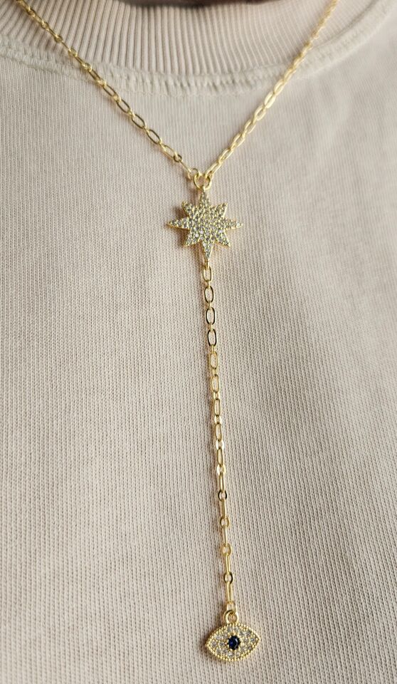 Neesa Nazar Y Dekolte Kolye