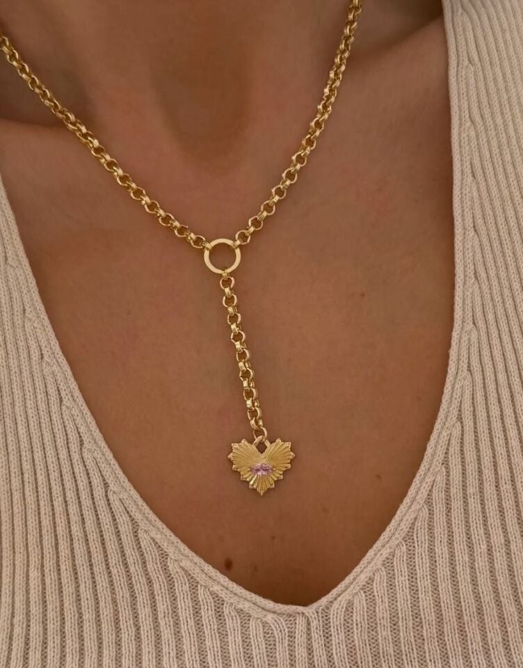 Neesa Kalp  Y Dekolte Kolye