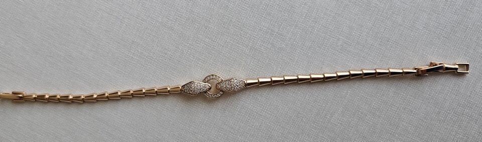 Neesa Vip Gold Marka Model Bileklik