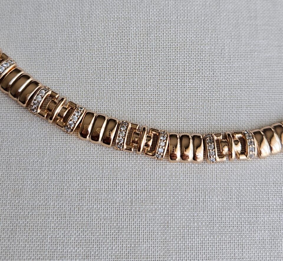 Neesa Vip Gold Taşlı Kuyumcu Model Bileklik