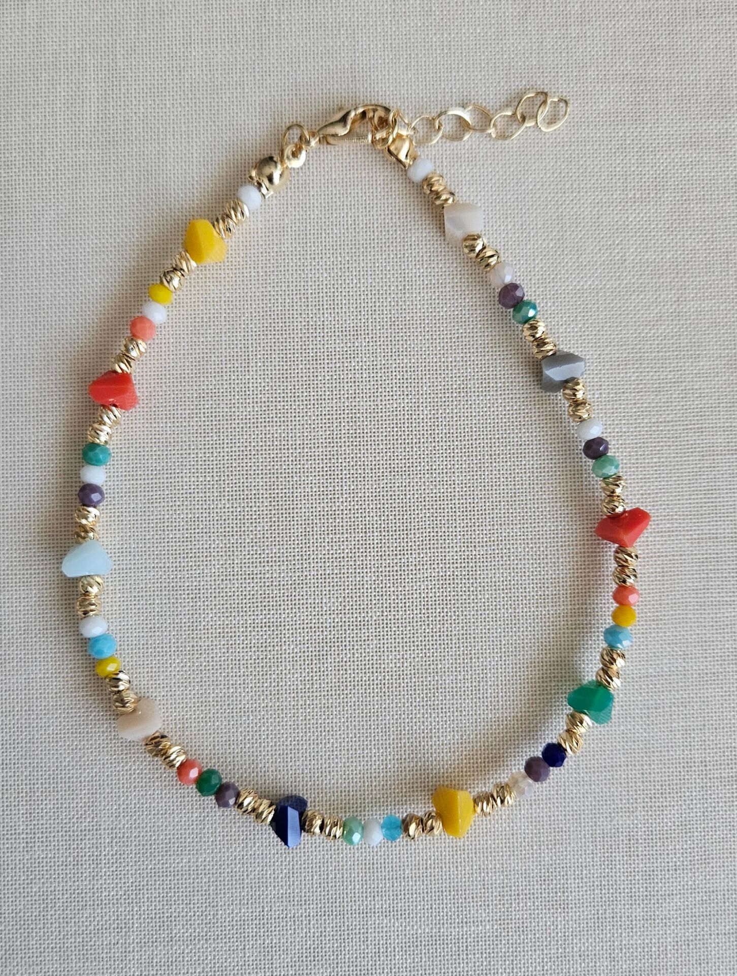 Neesa Renkli Boncuk Halhal