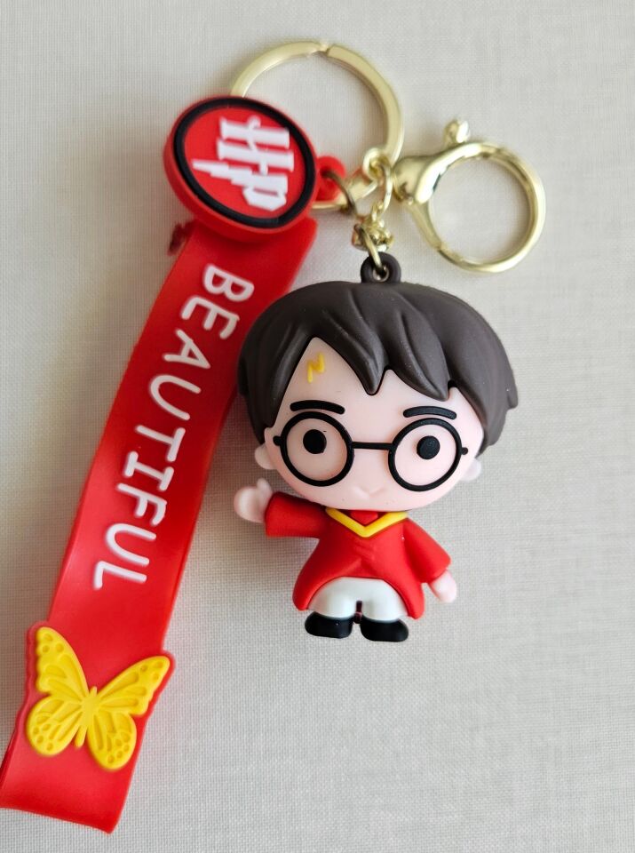 Neesa Harry Potter Kırmızı Anahtarlık