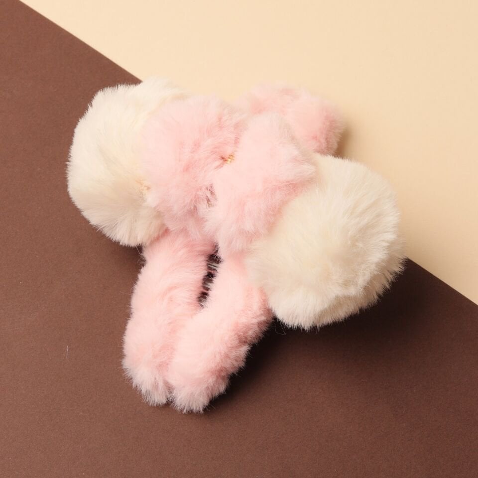 Peluş Mandal Toka Pembe