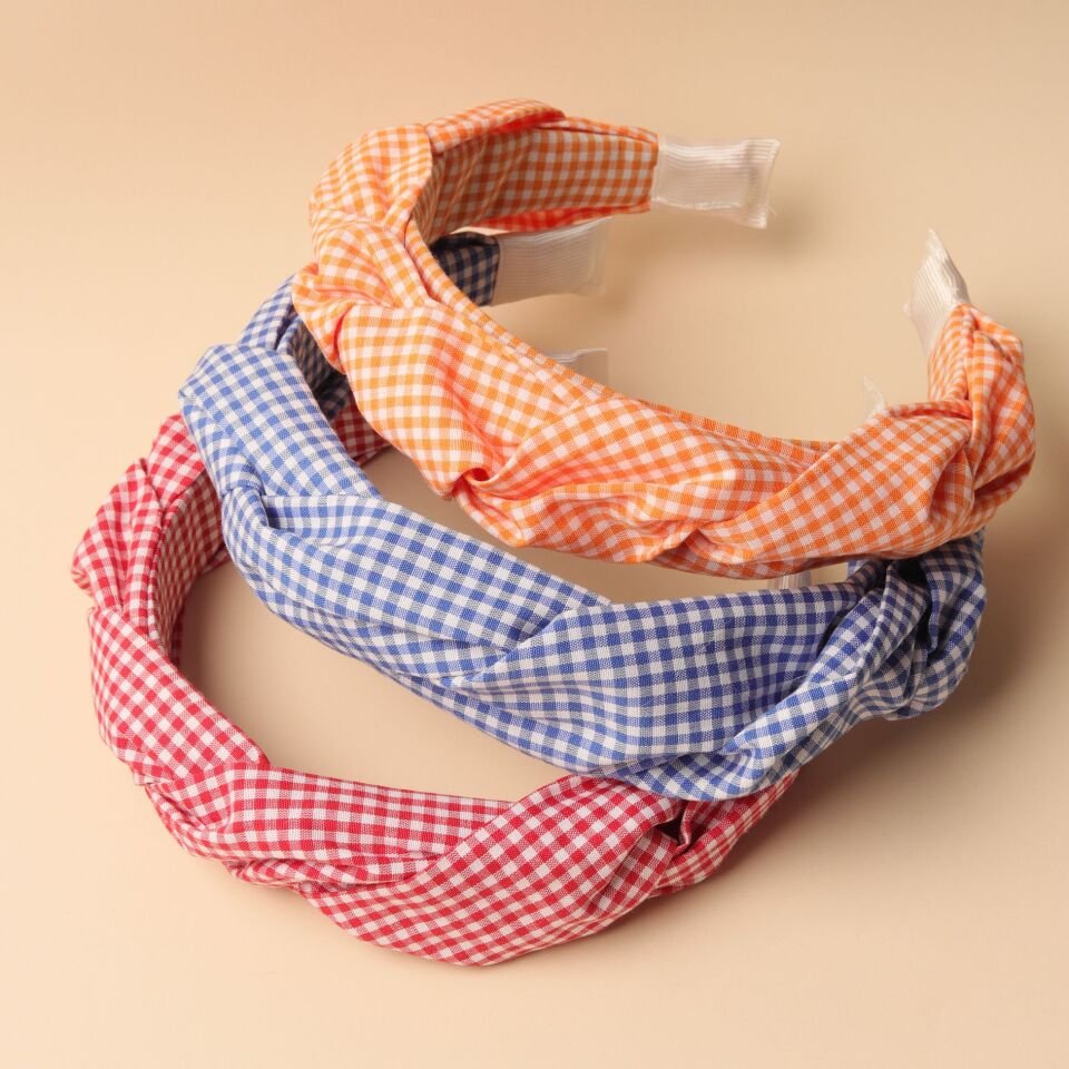 Kumaş Pötikare Taç Mavi