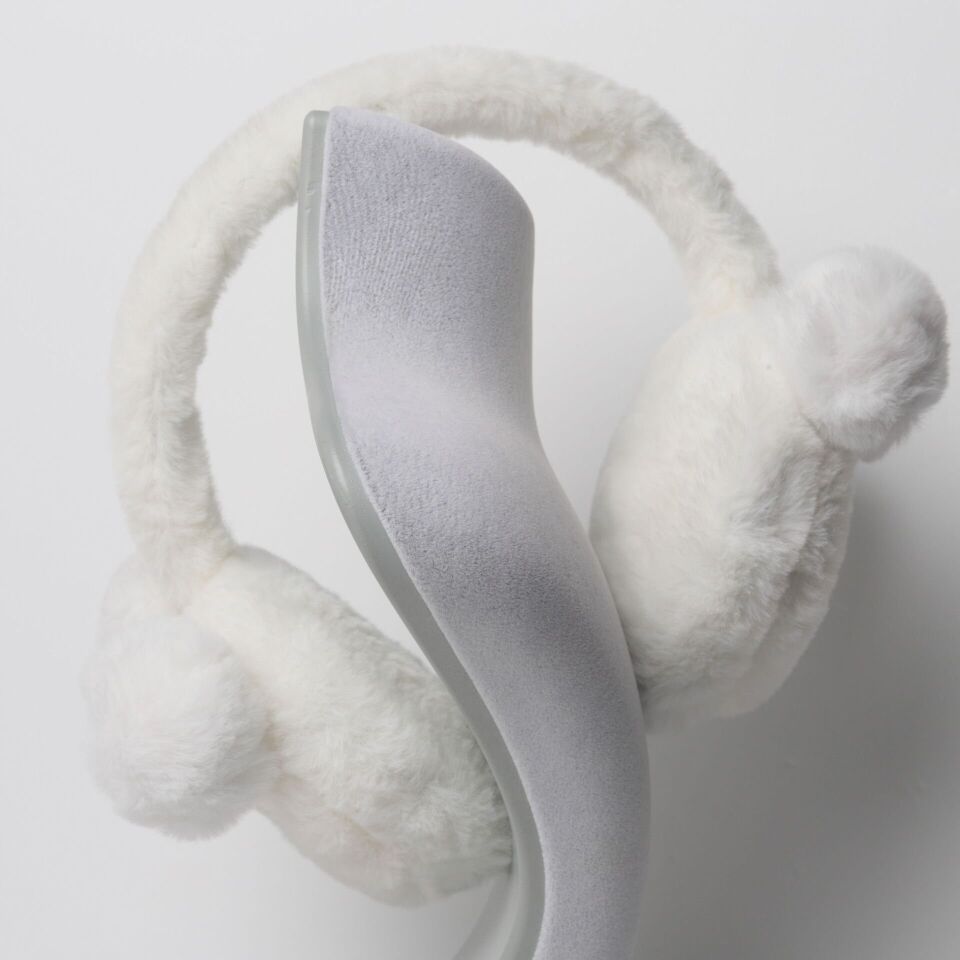 Neesa Sıcak Tutan Peluş KulaklıkBeyaz