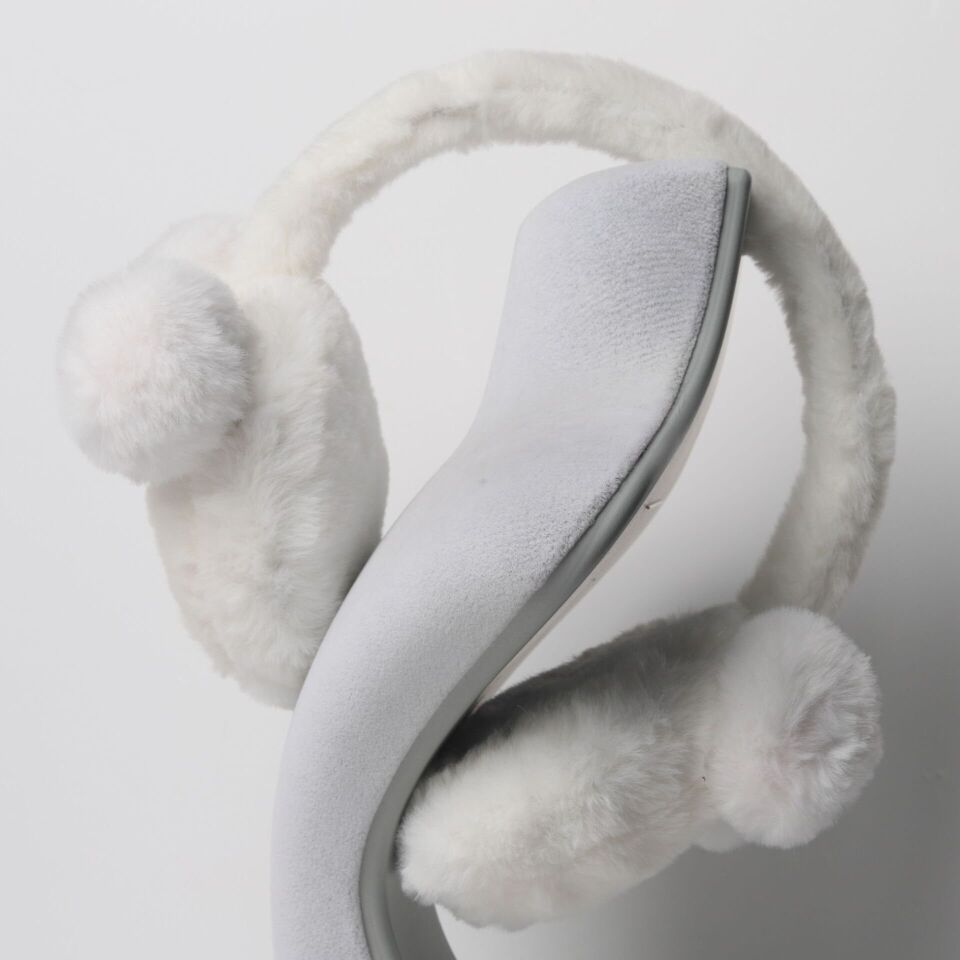 Neesa Sıcak Tutan Peluş KulaklıkBeyaz