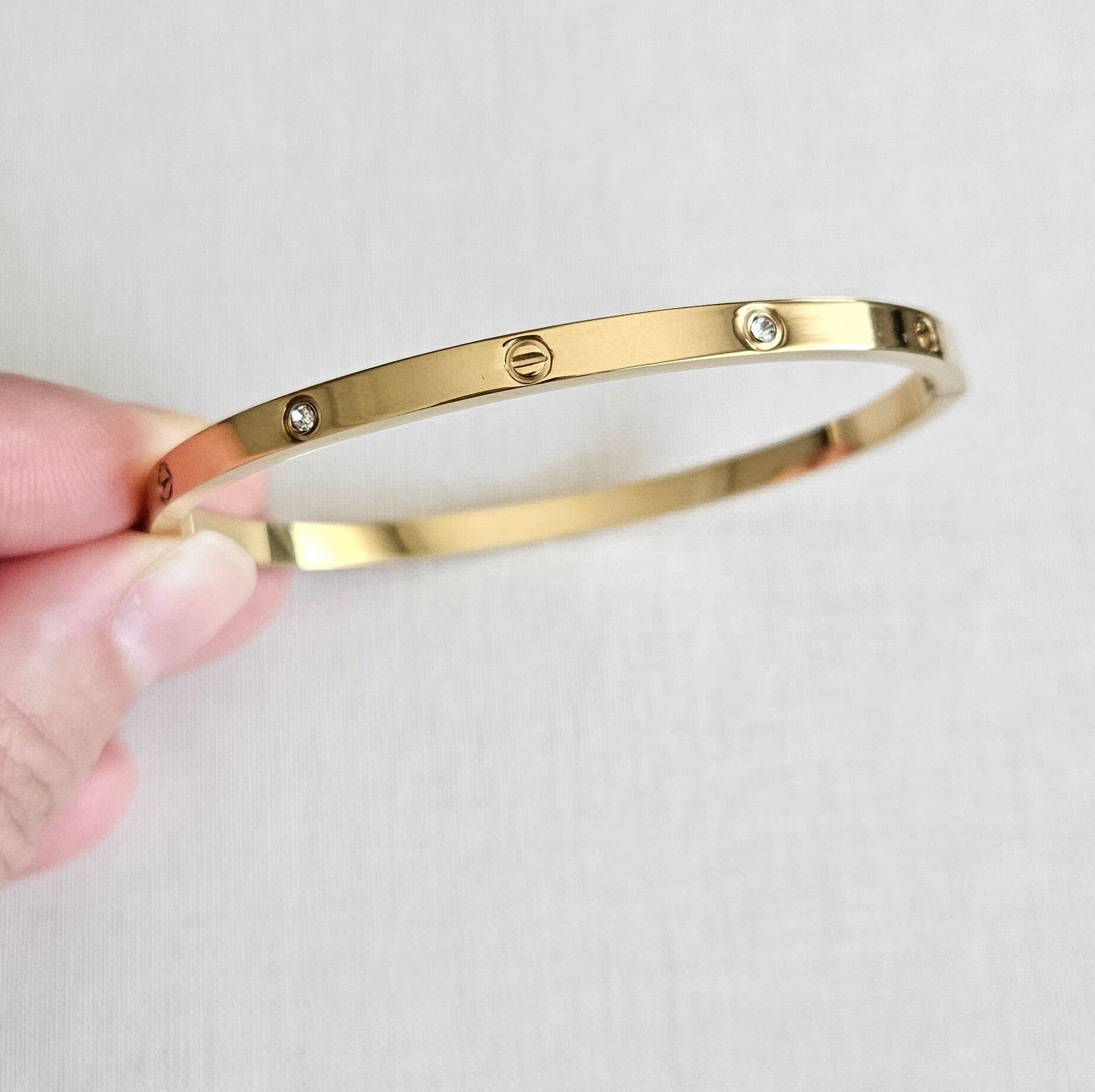 Neesa Çelik Gold Marka Model Kelepçe