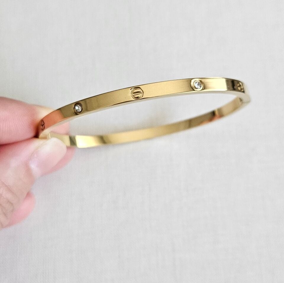 Neesa Çelik Gold Marka Model Kelepçe