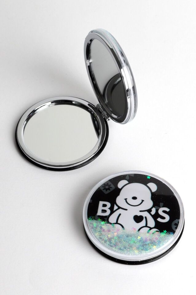 Neesa Teddy Sulu Cep Aynası 7,2x7,2 cmAyna 1