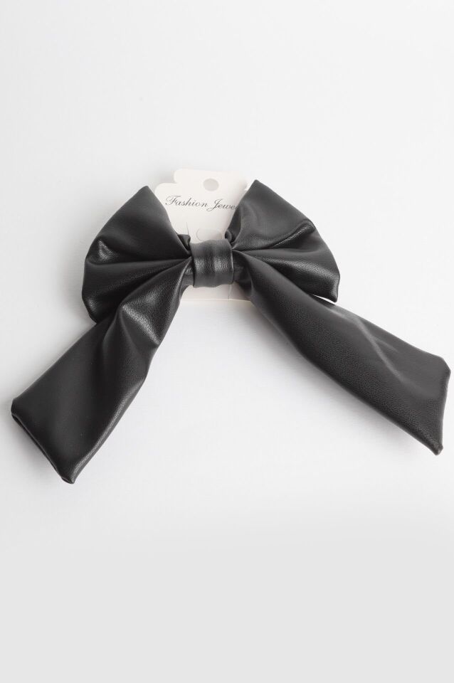 Neesa Deri Fiyonk Otomatik TokaSiyah