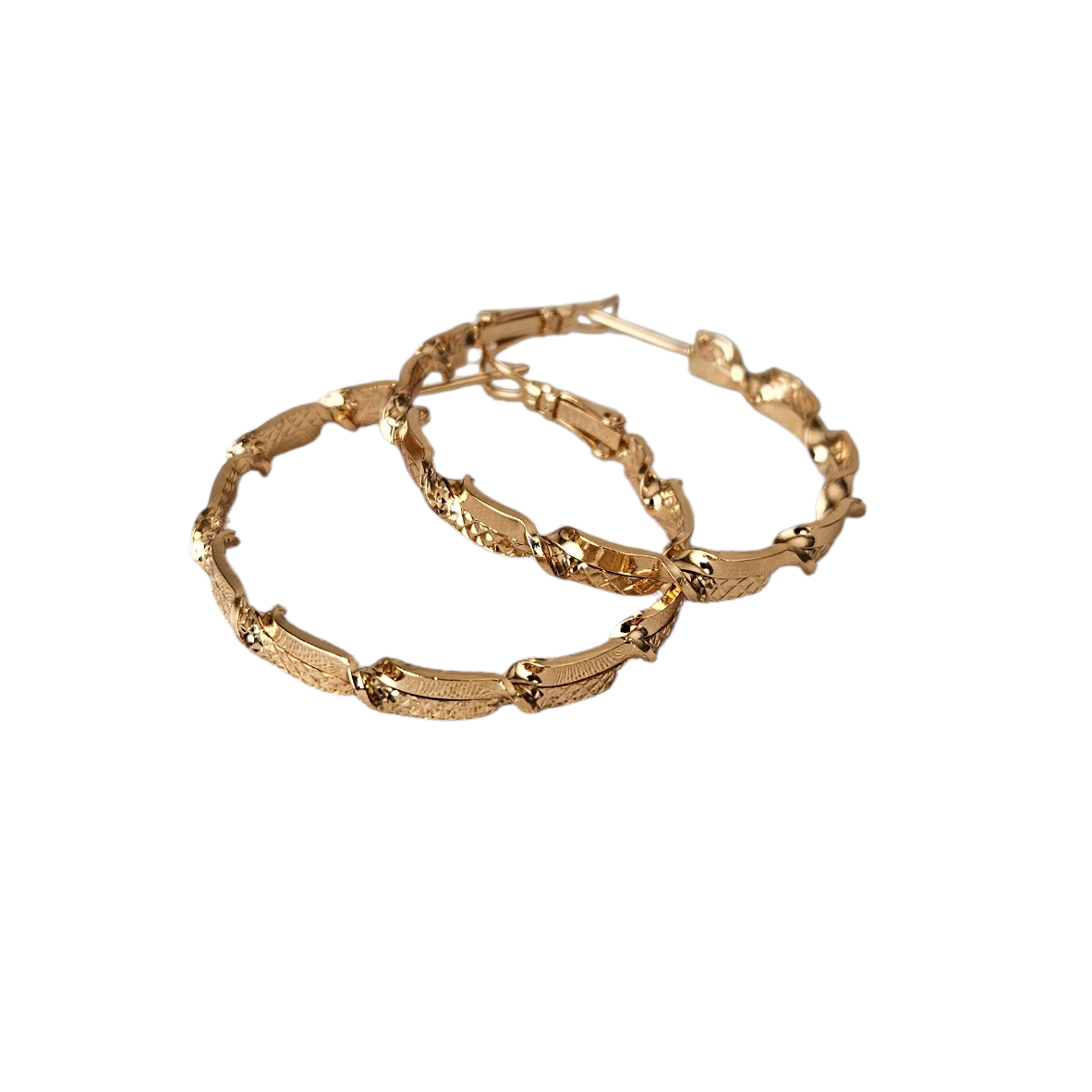 Neesa Vip Gold Halka Küpe