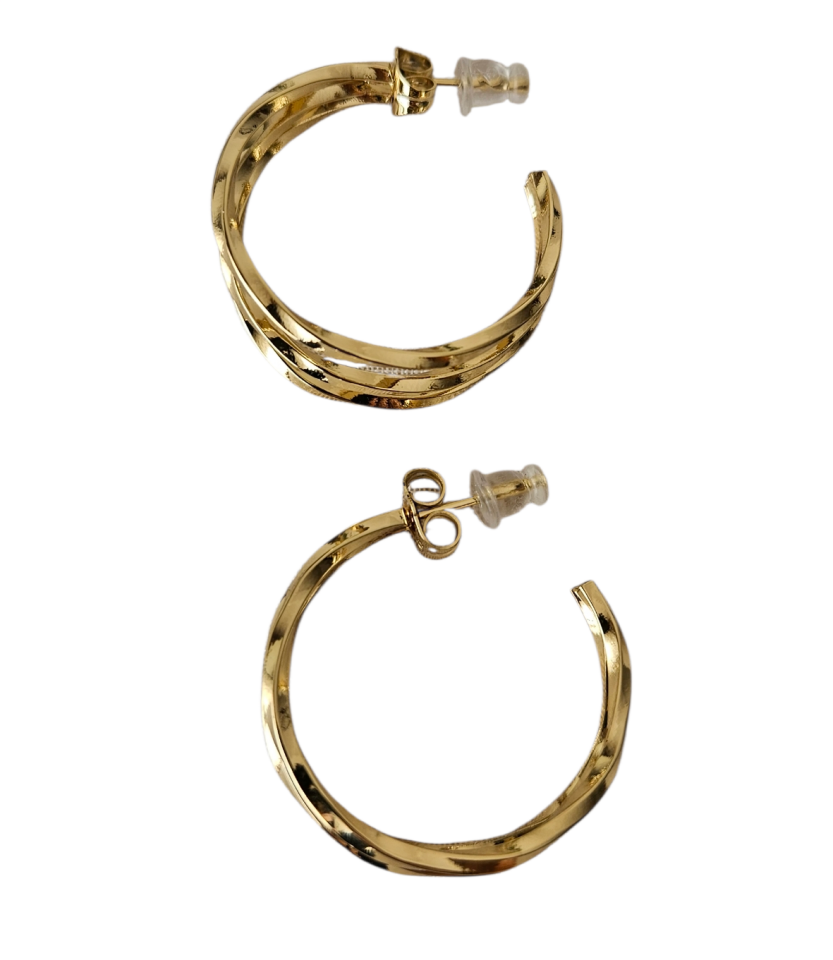 Neesa Vip Gold 14K Halka Küpe