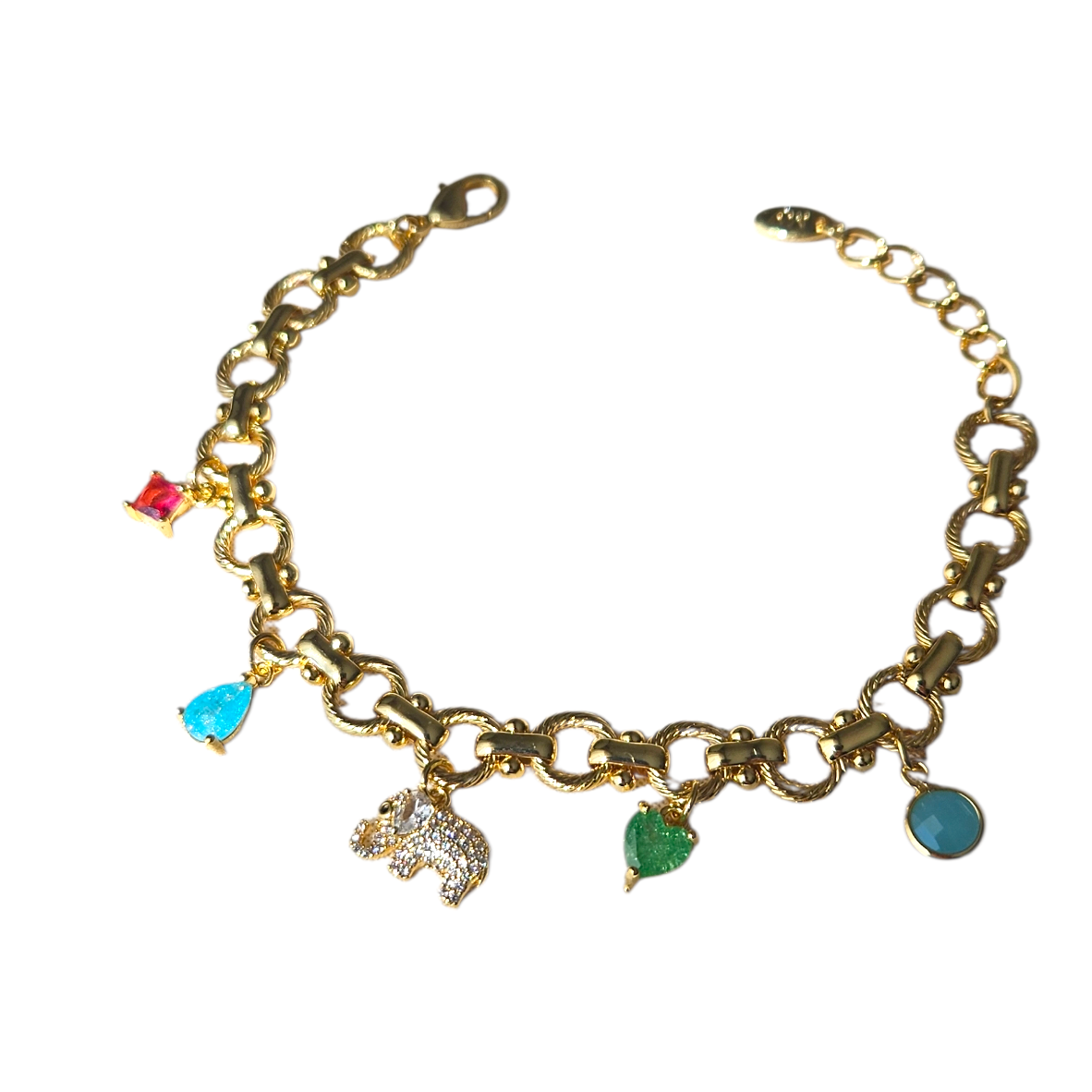 Neesa Vip Fil Charm Detaylı Bileklik