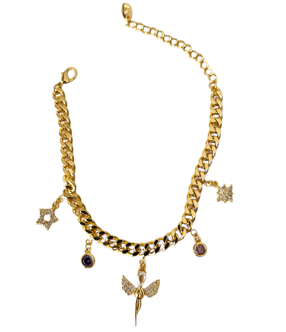 Neesa Vip Melek Charm Detaylı Bileklik