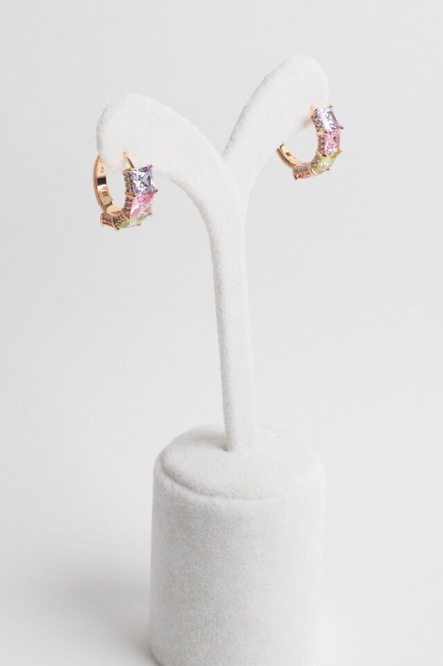 Neesa VIP Gold Zirkon Küpe Gold