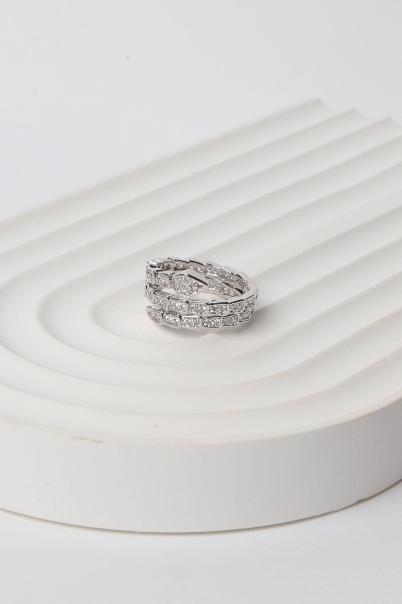 Neesa Özel Seri Silver Ayarlanabilir Yüzük