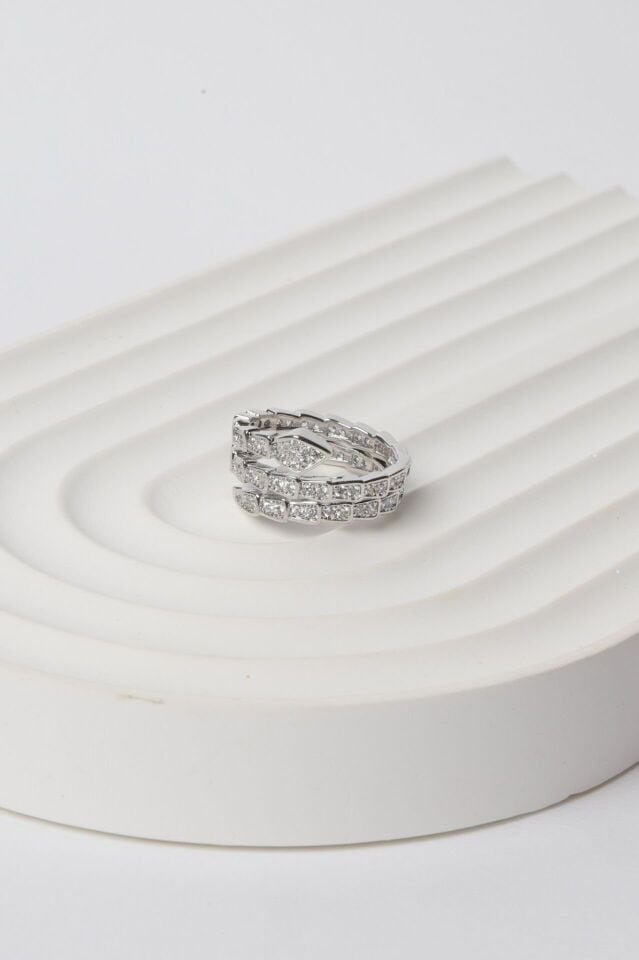 Neesa Özel Seri Silver Ayarlanabilir Yüzük