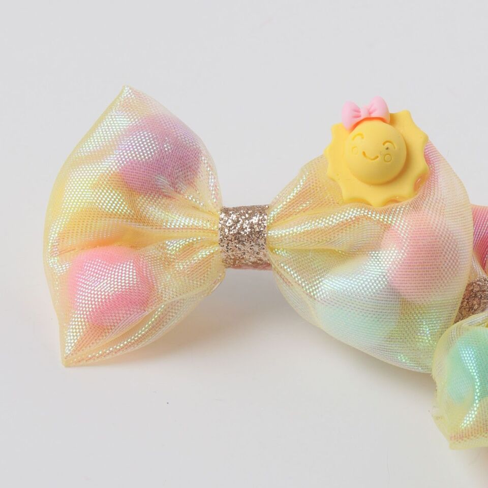 Neesa 2'li Papyon Pens Toka İçi Renkli Toplui Sarı