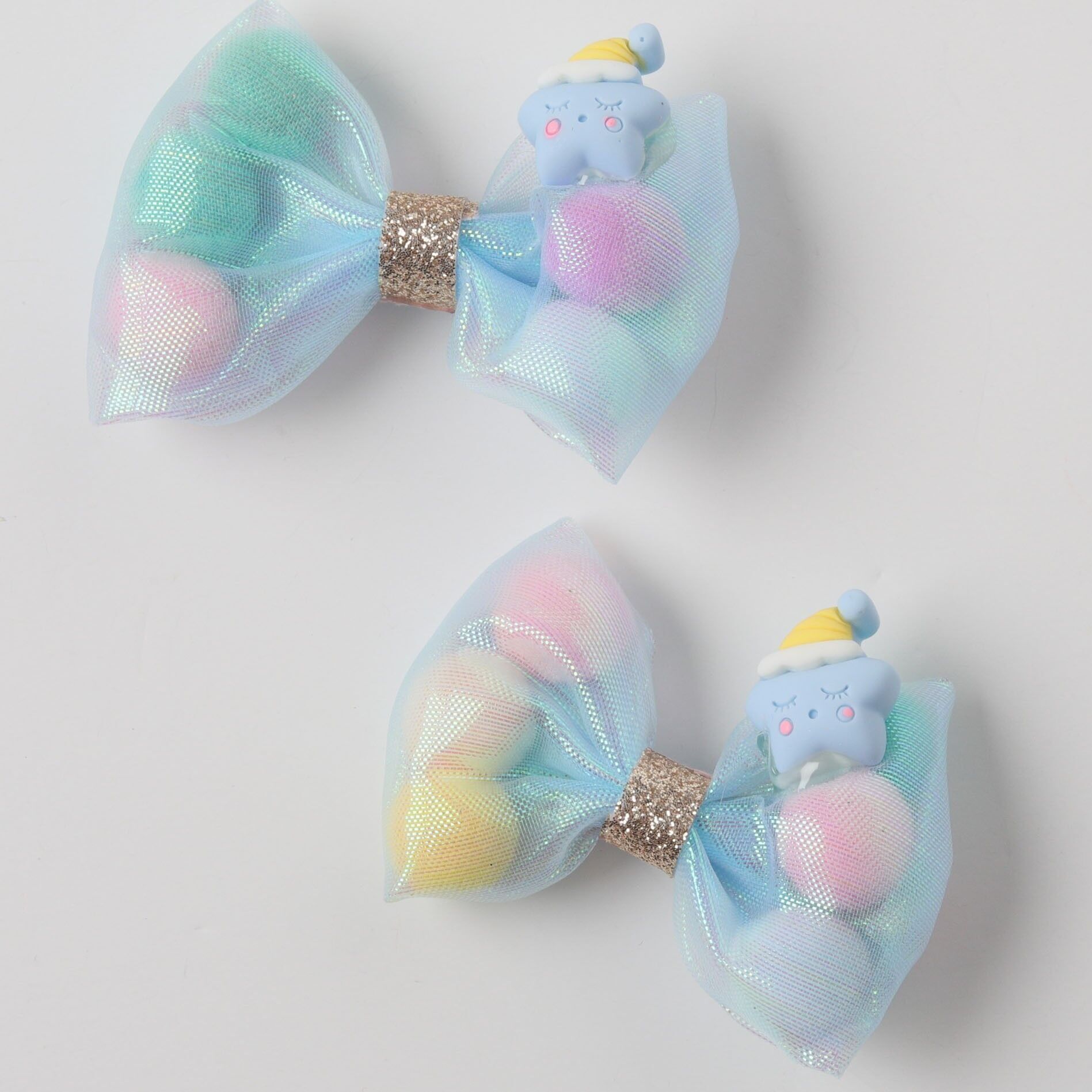 Neesa 2'li Papyon Pens Toka İçi Renkli Toplu Mavi