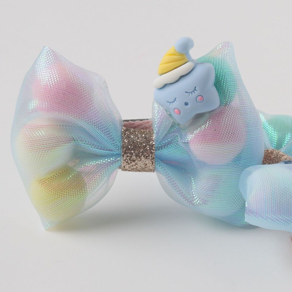 Neesa 2'li Papyon Pens Toka İçi Renkli Toplu Mavi