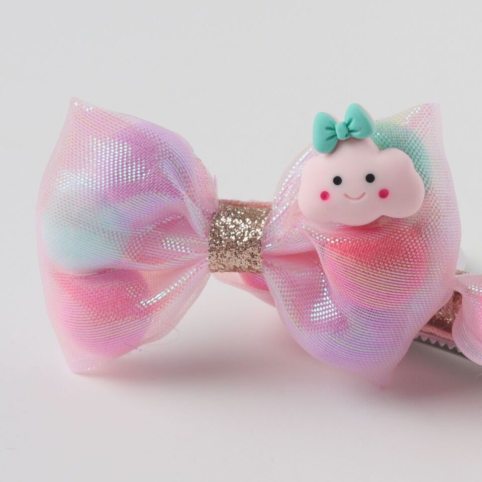 Neesa 2'li Papyon Pens Toka İçi Renkli Toplu Lila