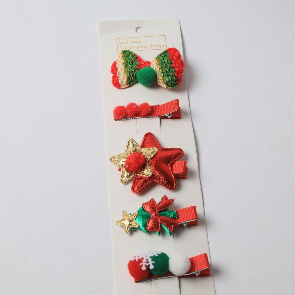 Neesa Yılbaşı Konsept 5'li TokaKırmızı