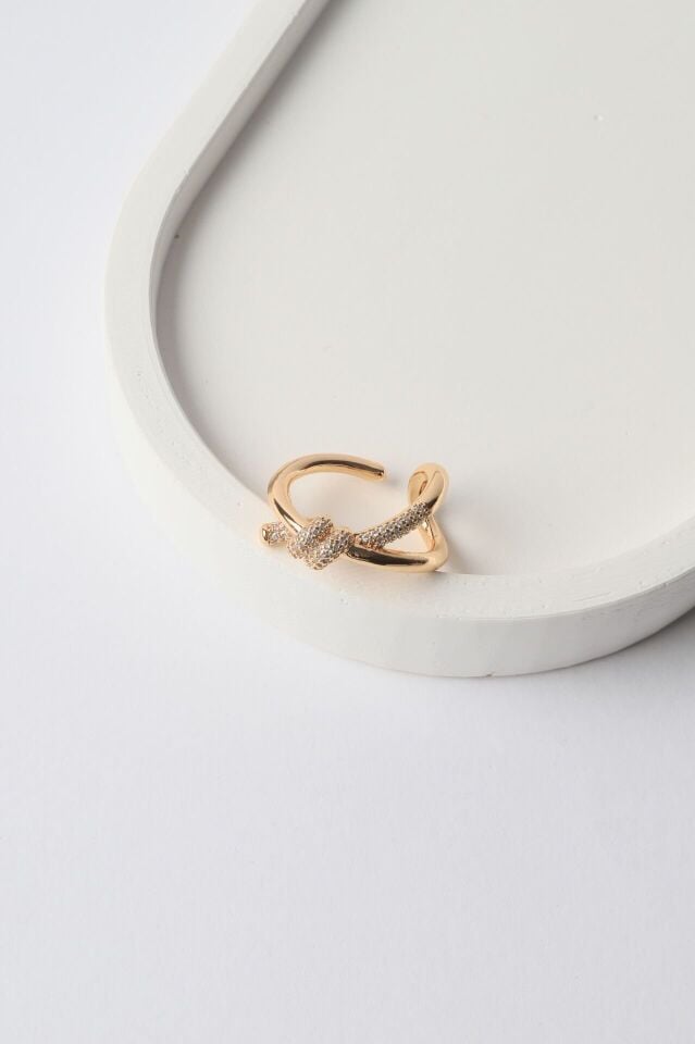 Neesa Çelik YüzükGold