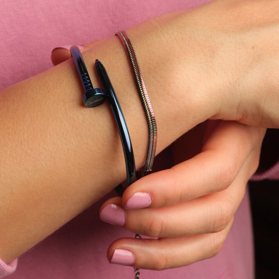 Çelik Kelepçe Çivi Model SadeGece Mavisi Gece Mavisi