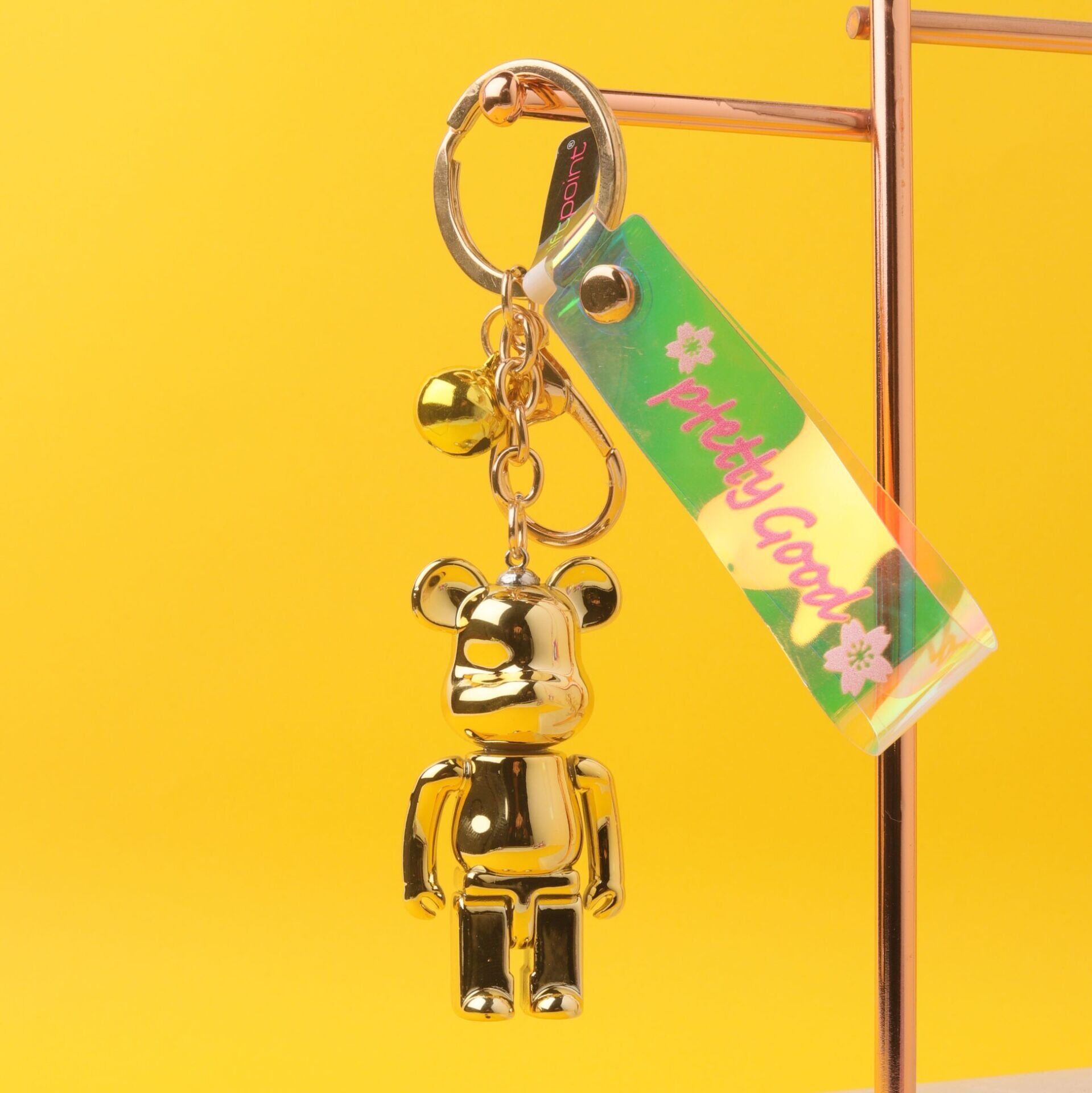 Giftpoint Neesa Mini Robot Fare Akrilik Anahtarlık - Çanta AksesuarıGold Gold