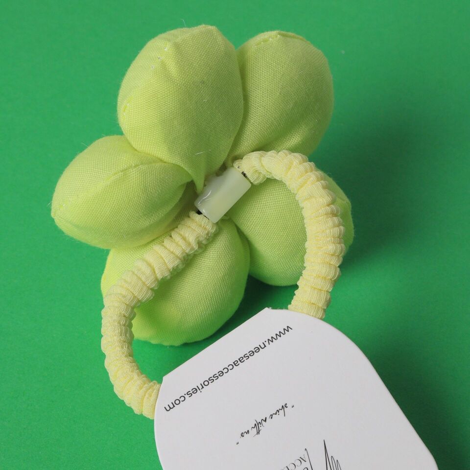 Neesa Pofuduk Papatya Model Simit TokaTuruncu Açık Yeşil