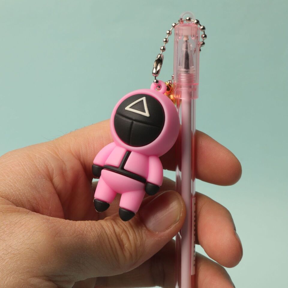 Neesa Tükenmez Kalem Pembe Squid Game -Pembe