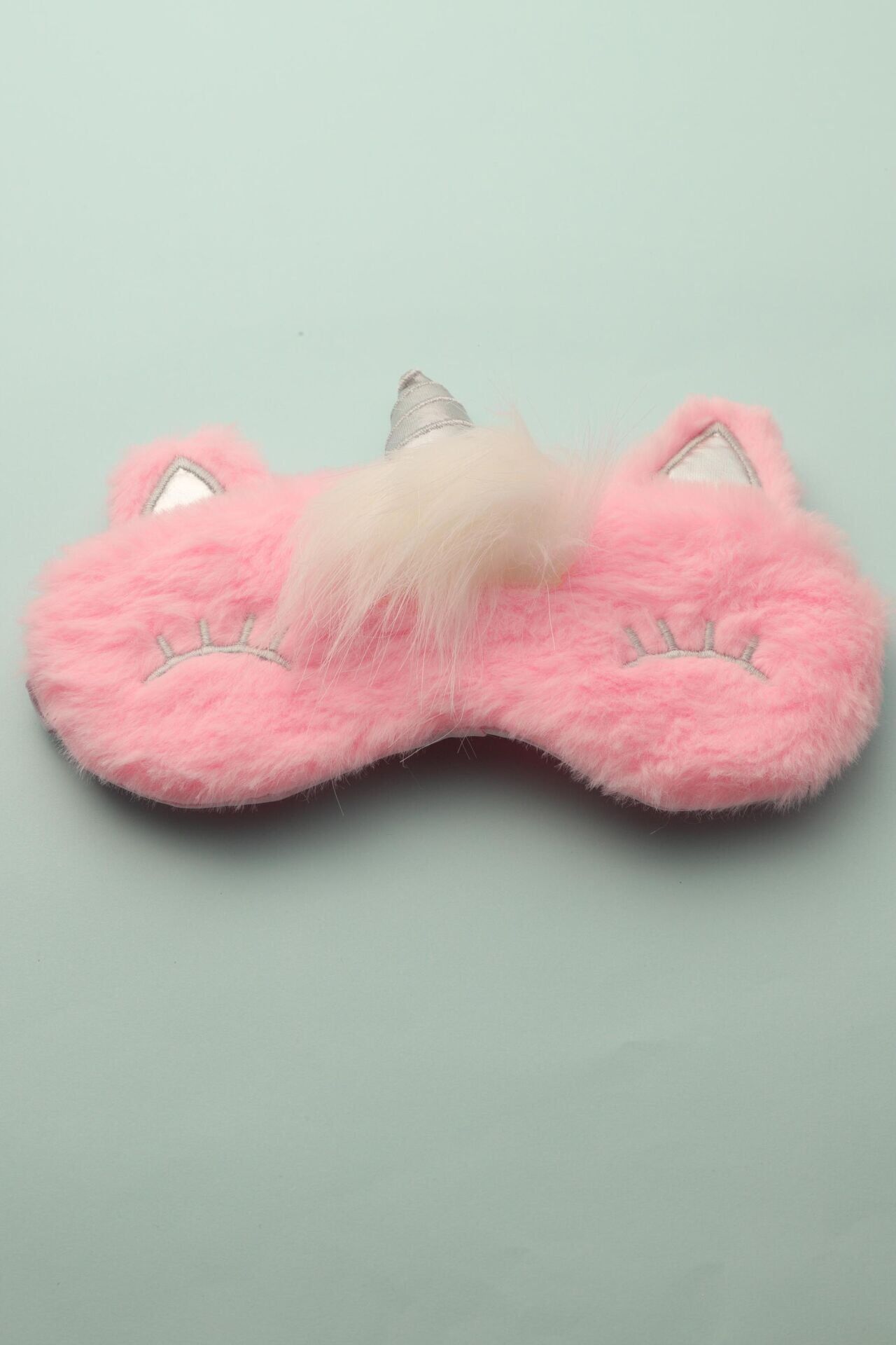 Sevimli Unicorn Uyku Göz Bandı-MaskesiPembe