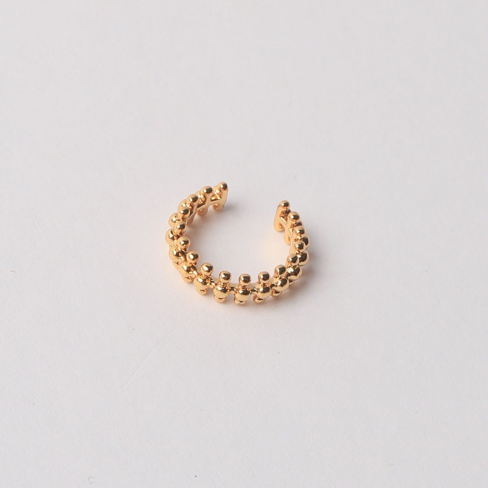Neesa Özel Seri Mini Kıkırdak Küpe Çap:12mmGold
