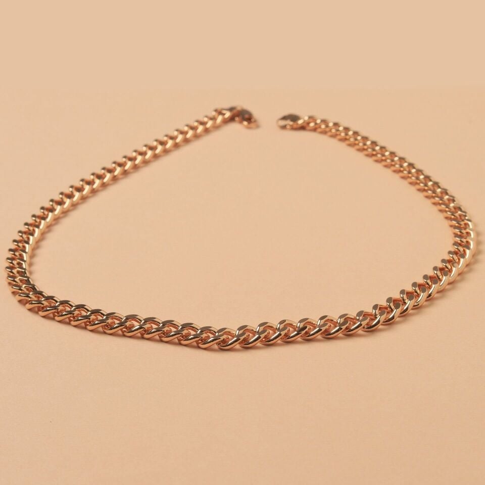 Neesa VIP Zincir Kolye 45 cmGold