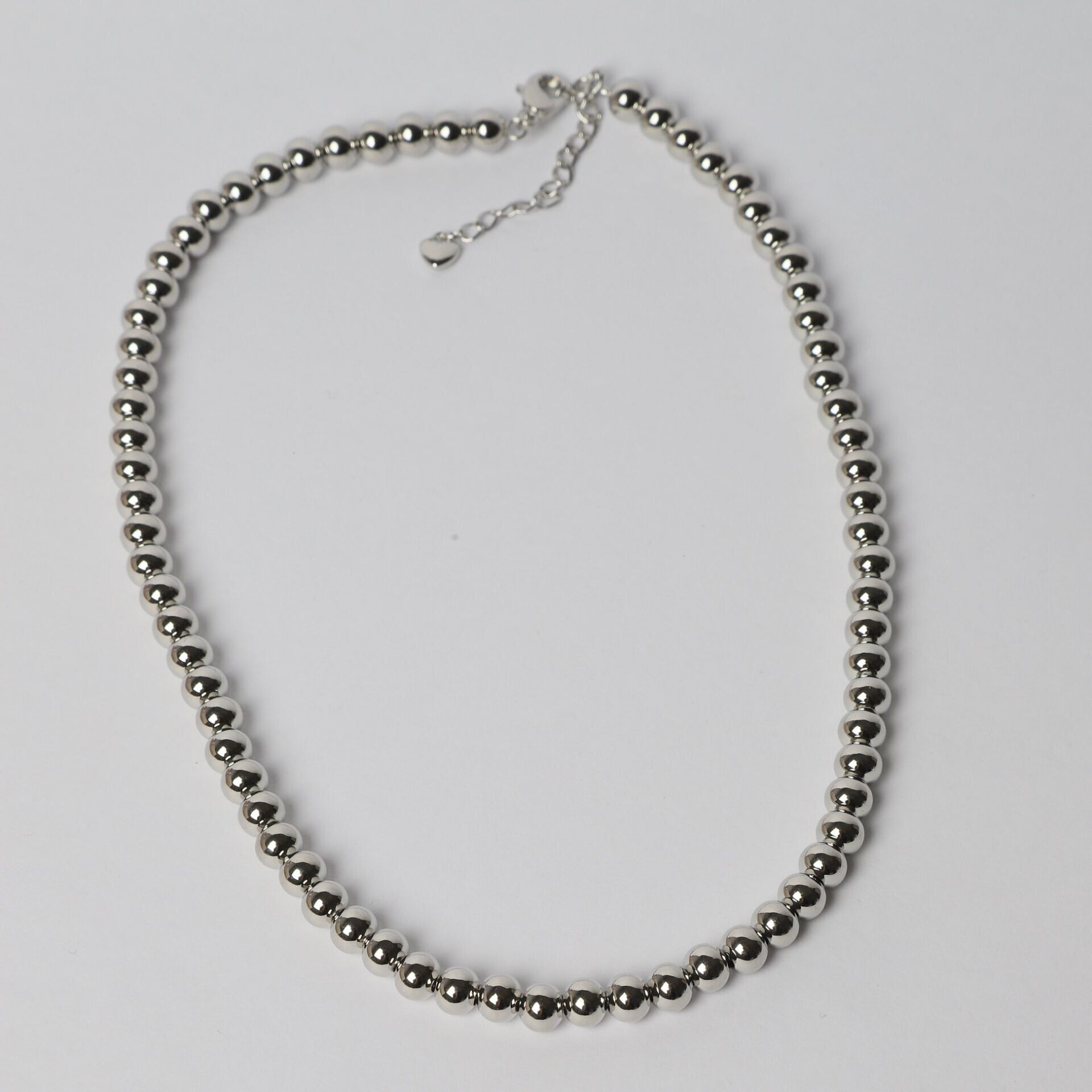 Neesa VIP Topçuk Kolye 40+5cmSilver