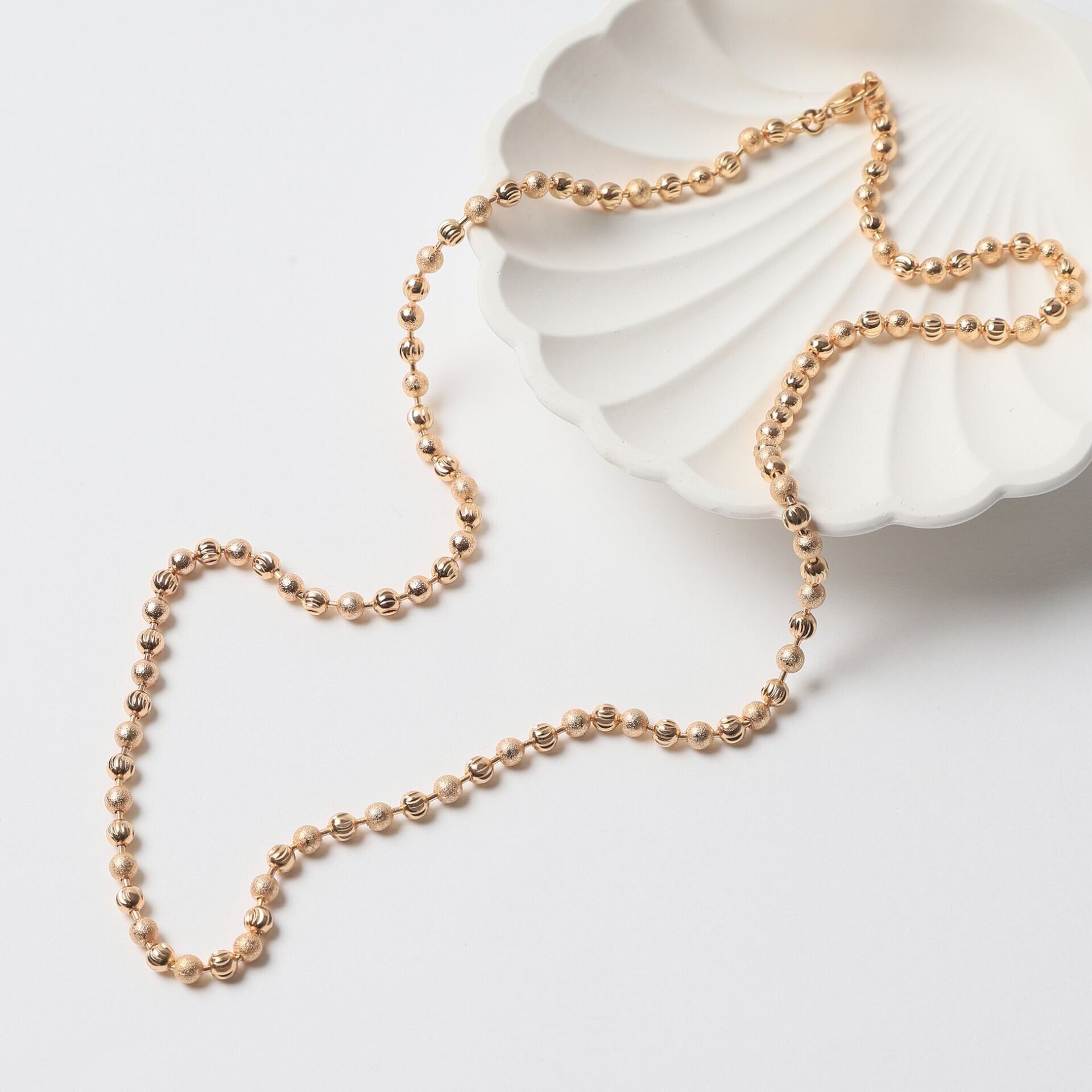 Neesa Dorika VIP Kolye 60 cm Gold