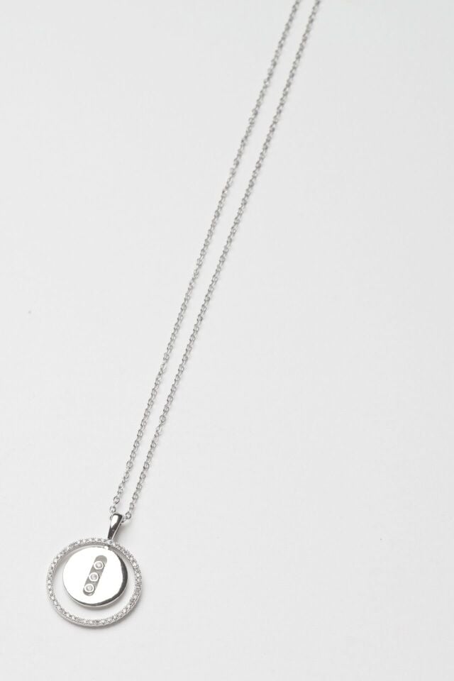 Neesa VIP Messi Marka Model Kolye 45cmSilver