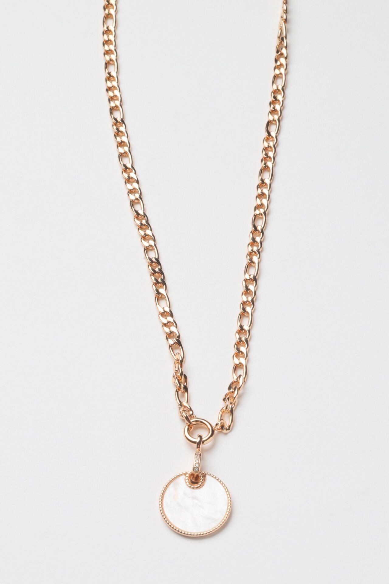 Neesa VIP Kolye Gold 60cmBeyaz