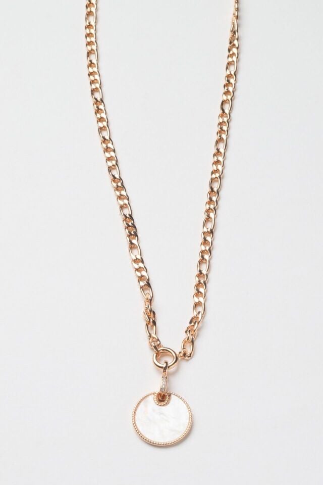 Neesa VIP Kolye Gold 60cmBeyaz