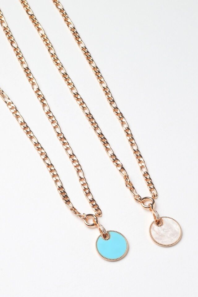 Neesa VIP Kolye Gold 60cmBeyaz