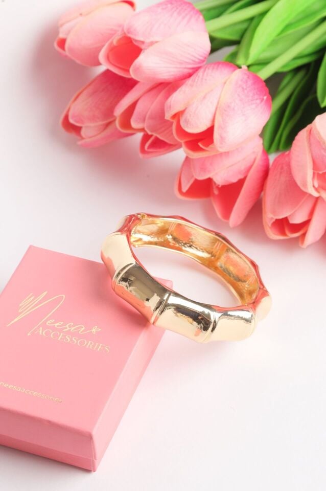 Neesa Özel Seri Kalın KelepçeGold