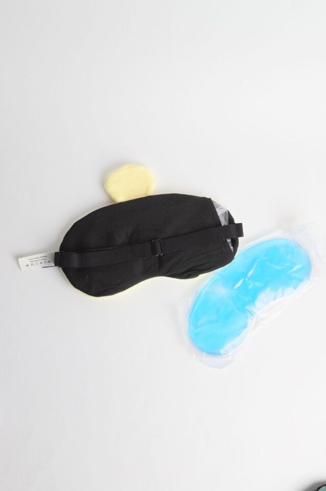 Sevimli Ördek Uyku Göz Bandı-Maskesi (Soğuk-Sıcak Uygulamalı Terapi)Sarı