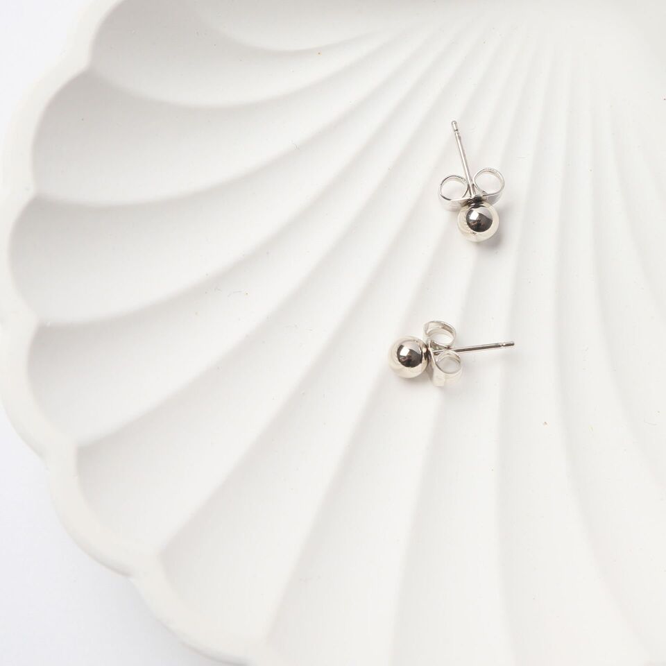 Neesa VIP Halka Küpe Gold - 15mm Silver - 5mm