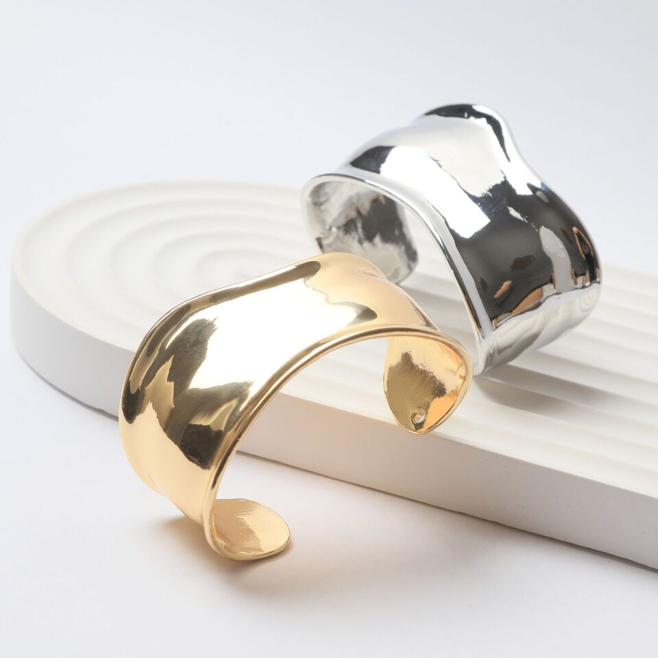 Neesa TIF Marka Model Bileklik 28mmGold Silver