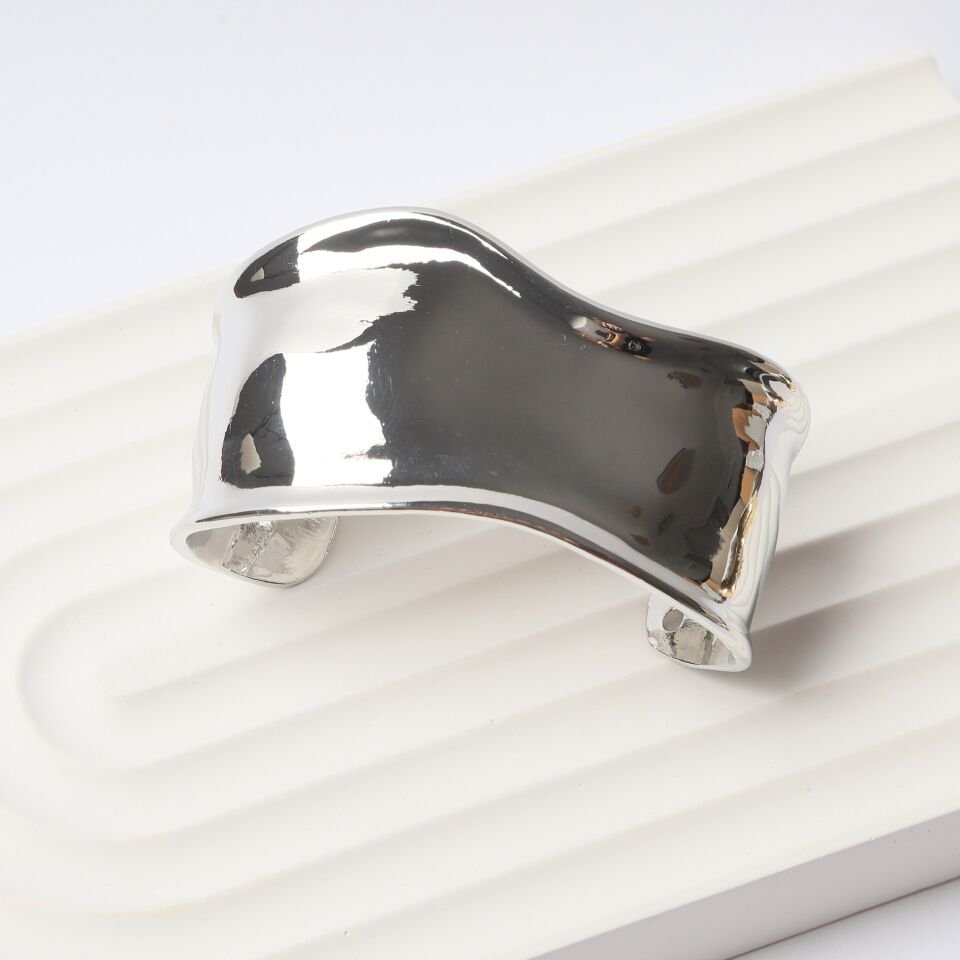 Neesa TIF Marka Model Bileklik 28mmGold Silver